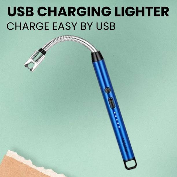 Paradox Rechargeable Electric (Gas Lighter) With LED Di...