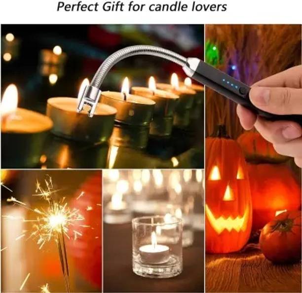 NKL Flexible Electric Kitchen Lighter 360 Degree Rechargeable for Gas ,Candle_563 Electric Kitchen Lighter _563 Cigarette Lighter
