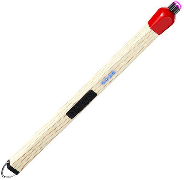 UNZAG Unique-Lighters Windproof Kitchen Candle Electric Lighters USB-C Rechargeable Aluminium, Plastic Electronic Gas Lighter