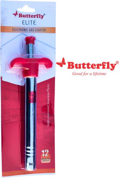 Butterfly Steel Electronic Gas Lighter