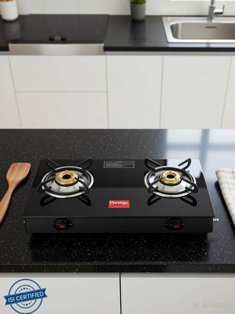 Prestige Plus GTMP 02 Glass Manual Gas Stove