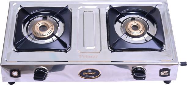 PRINCE Prince 2B Gas Stove Stainless Steel Manual Gas Stove