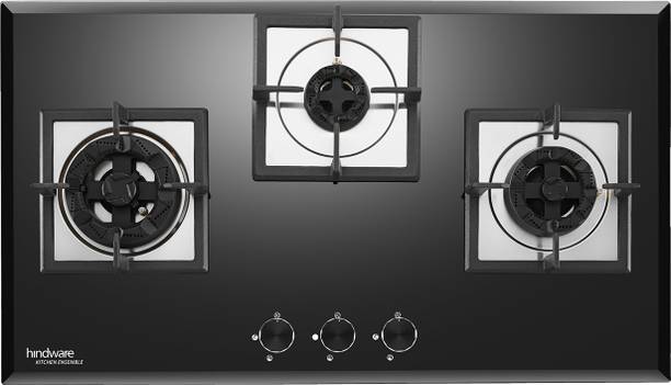 Hindware Smart Appliances Aster 3B 78CM Glass Automatic Hob