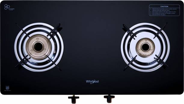 Whirlpool SUPREMO 266 CT Glass Manual Gas Stove