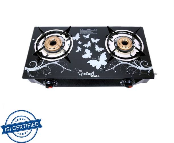 Sigri-wala Cute ISI Certified LPG Only Steel Manual Gas Stove