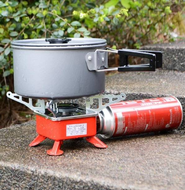 JANMESH ENTERPRISES Aluminium Manual Butane Gas Stove