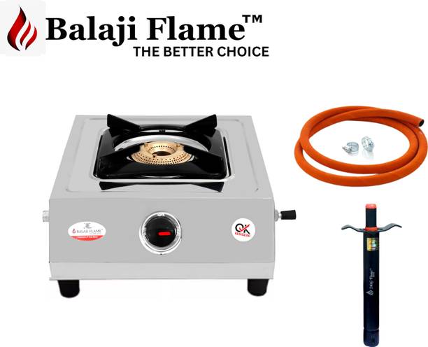 Balajiflame Stainless Steel Manual Gas Stove