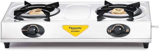 Butterfly Ace Shakti Stainless Steel Manual Gas Stove