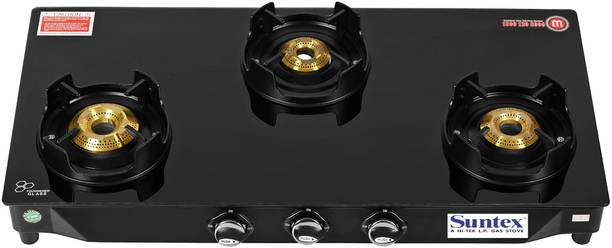Suntex 3B black beauty Glass Manual Gas Stove