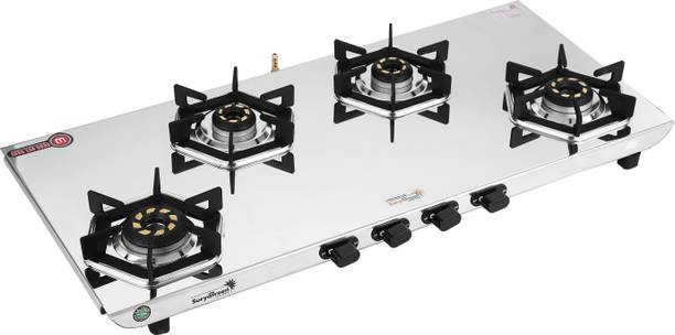 Suntex 4B MAJESTY (MA308) Stainless Steel Manual Gas Stove