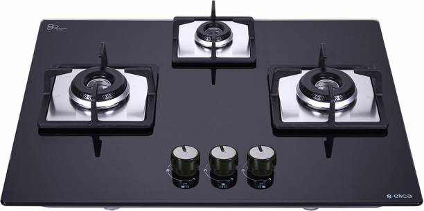 Elica FLEXI HCT 360 DX BK Glass Automatic Hob