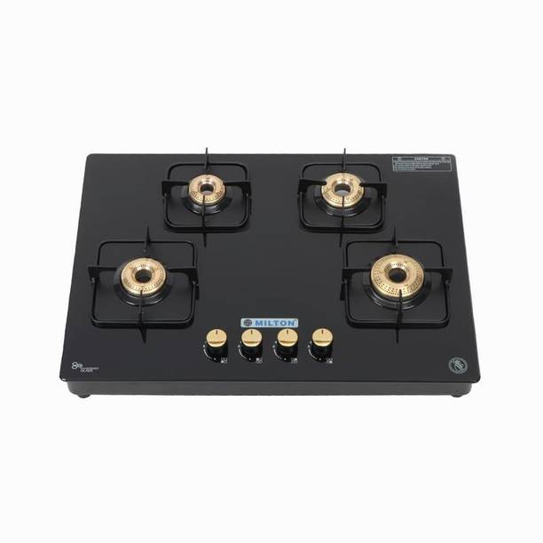 MILTON Glass Manual Gas Stove