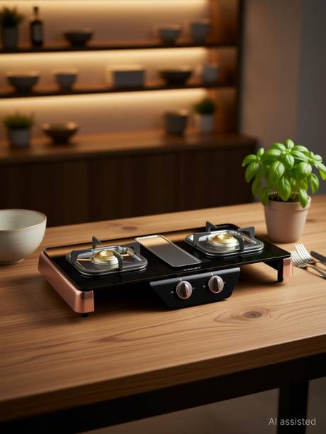 BAJAJ Glass Manual Gas Stove