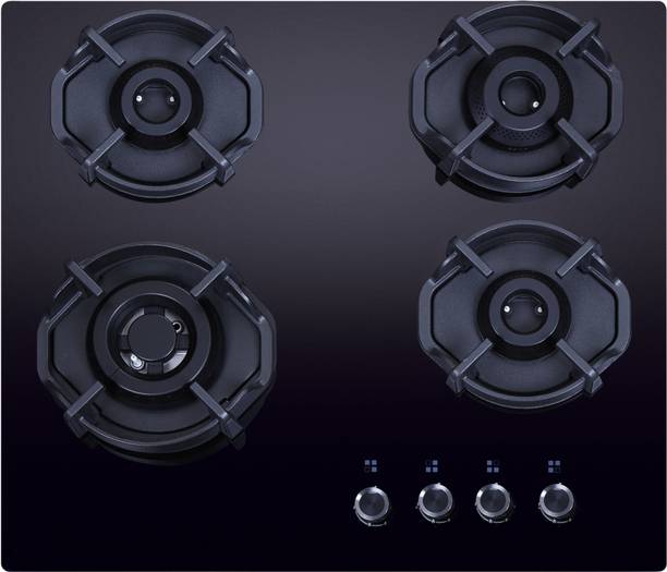 Elica FLEXI HEXA 460 IND HD BRASS Glass Automatic Hob
