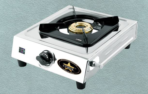 CYBOX Heavy Single Burner Gas Stove S0020 Stainless Steel Manual Gas Stove