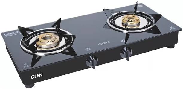 Glen 1020 GT Junior Toughened Glass Top LPG Gas Stoves 2 years warranty Glass Manual Gas Stove
