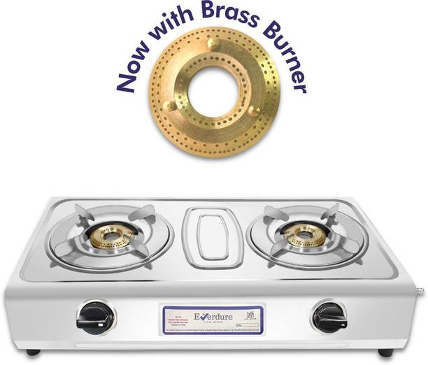 Everdure 2B Duro | Brass Burner | Stainless Steel Manual Gas Stove