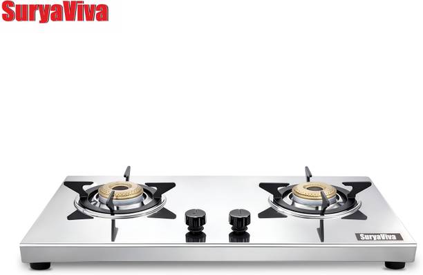 SURYAVIVA Tejas 2B Premium Stainless Steel Manual Gas Stove