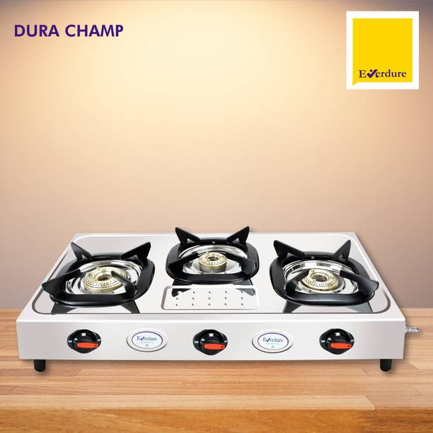 Everdure 3B Dura Champ | Cast Iron Burner | Stainless Steel Manual Gas Stove