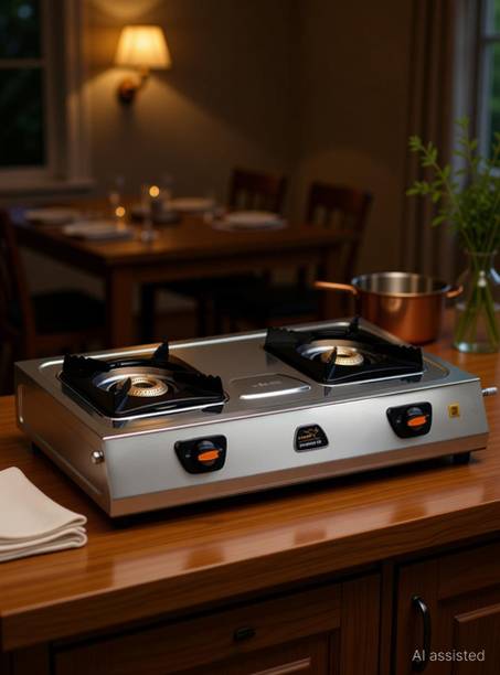 V-Guard Stainless Steel Manual Gas Stove