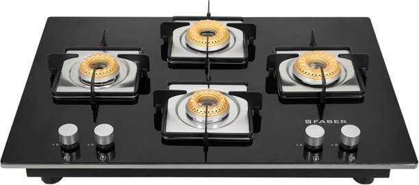 FABER ORION 754 HD BB EBK Glass Automatic Hob