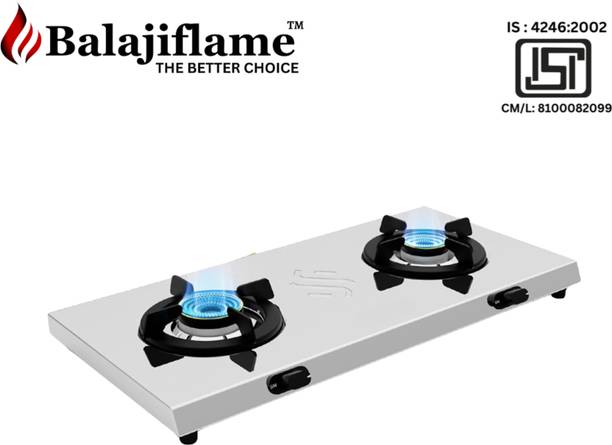 Balajiflame Stainless Steel Manual Gas Stove