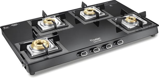 Prestige Vectra Glass Manual Gas Stove