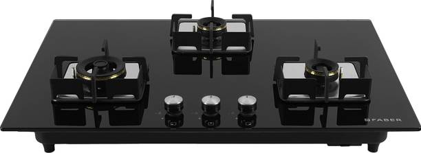 FABER HCT 783|Cast Iron Pan Support| Hob/Cooktop Hybrid |Toughened Glass| Glass Automatic Hob