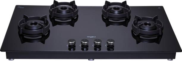 Whirlpool EVOLVE HYBRID HD 904 BRASS Glass Automatic Hob  (4 Burners)