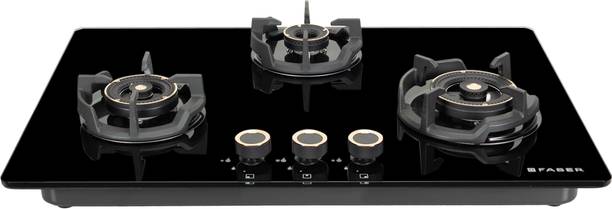 फेबर EXPERIA HT753 AI FFD|Flame Failure Device|Cast Iron Pan Support| ऑटोमैटिक गैस चूल्हा
