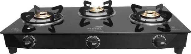 FIBRIL 3BR EGAN Stainless Steel Manual Gas Stove