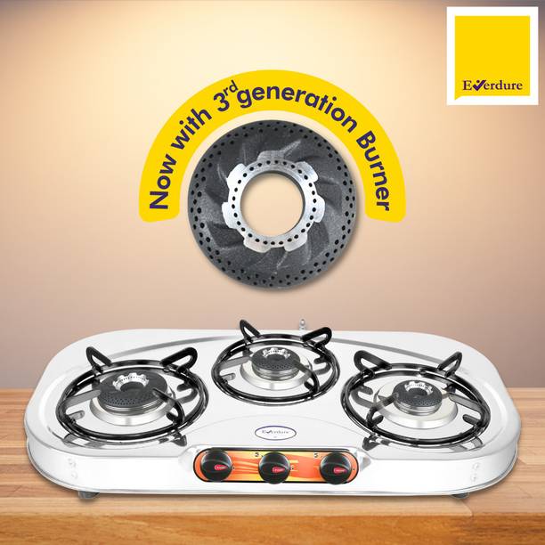 Everdure 3B Royal | Alloy Burner | Brass Valves | Stainless Steel Manual Gas Stove