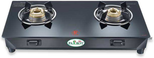 Parrot Sharp Glass Manual Gas Stove