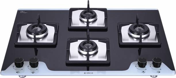Elica FLEXI HCT 470 DX BK DUAL TONE Glass Automatic Hob