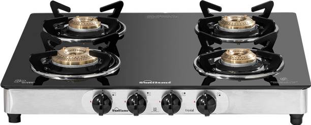 Sunflame CRYSTAL SS Stainless Steel Manual Gas Stove