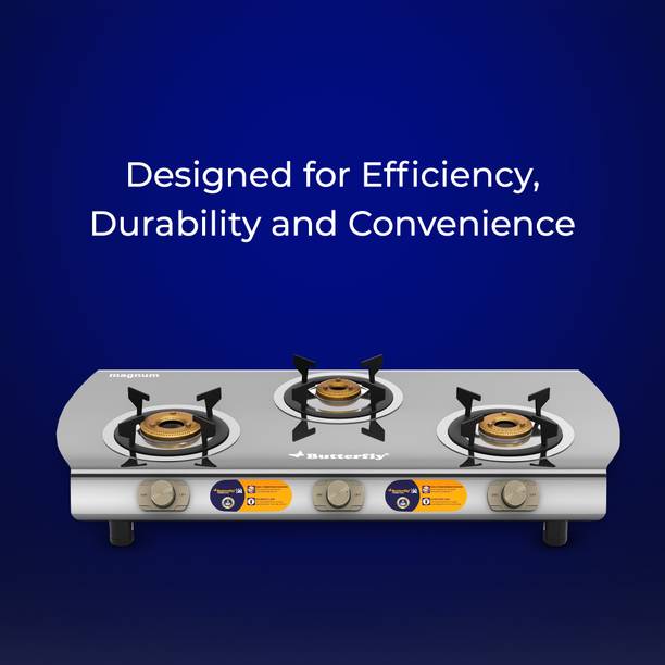Butterfly Stainless Steel Manual Gas Stove