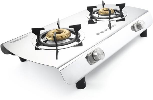 Butterfly Magnum 2B Stainless Steel Manual Gas Stove