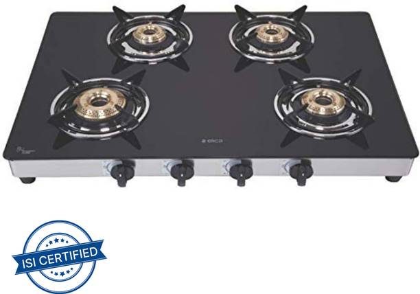 Elica 694 CT VETRO AI S Glass Automatic Gas Stove