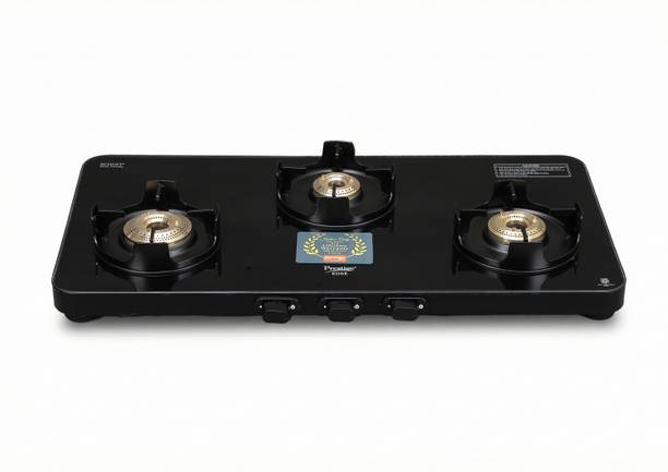 Prestige Edge Schott glass Glass Manual Gas Stove