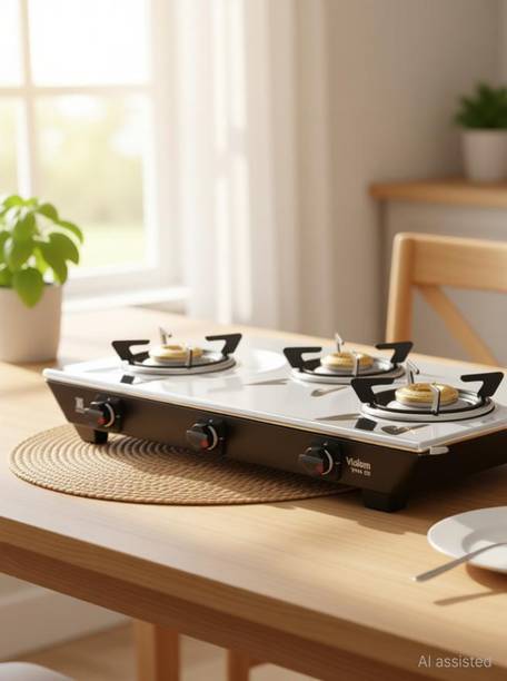 Vidiem Vidiem Viva 3B Stainless Steel Manual Gas Stove