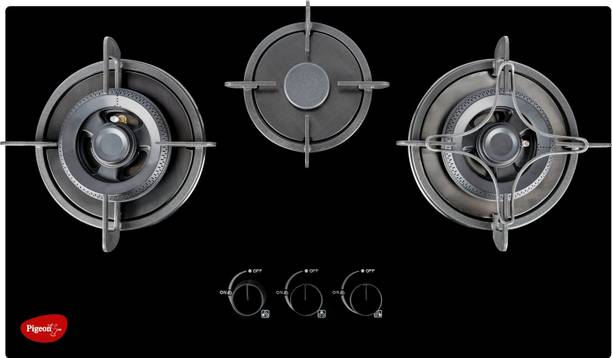 Pigeon Twinspark Glass Automatic Hob