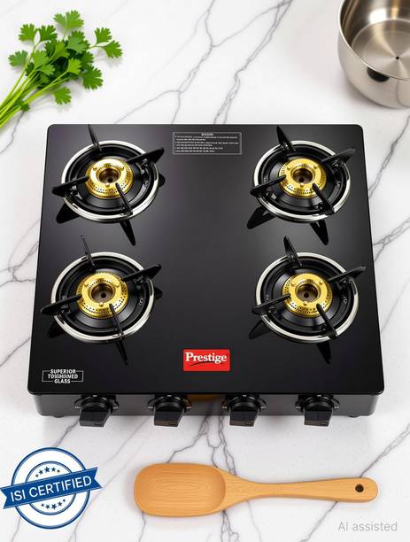 Prestige Atlas Glass Manual Gas Stove