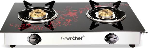 Greenchef Crystal Plus Glass Manual Gas Stove