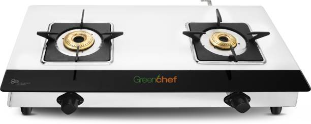 Greenchef Blaze Jumbo Burner Glass Manual Gas Stove