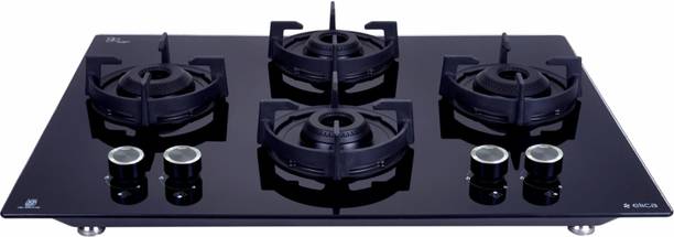 एलिका FLEXI 470 LOTUS IND HD BRASS ग्लास ऑटोमैटिक गैस चूल्हा