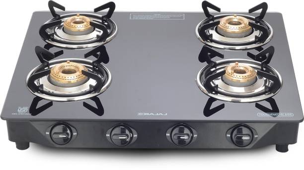 BAJAJ UCX 4B Glass Manual Gas Stove