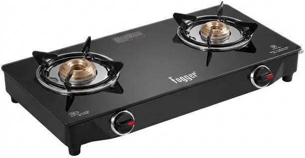 Fogger BLK2BURNL_MUNNL Glass Manual Gas Stove