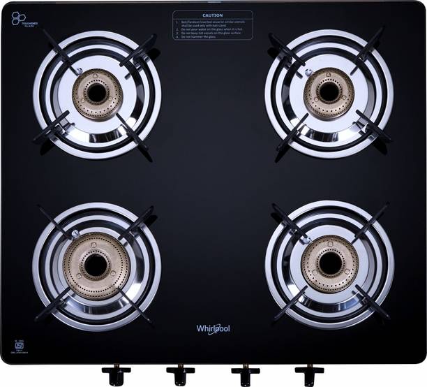 Whirlpool SUPREMO 460 CT Glass Manual Gas Stove