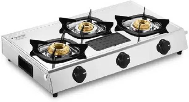 Butterfly Brass burners Manual Ignition Stainless Steel Manual Gas Stove