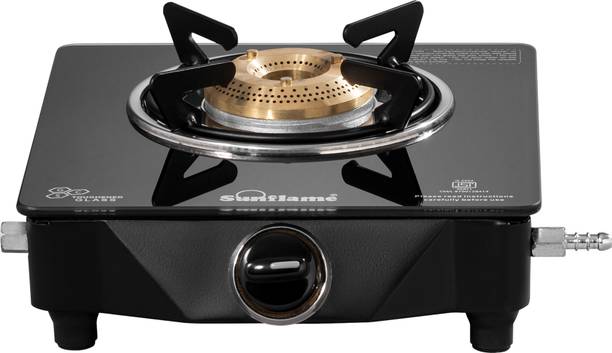 Sunflame GT SINGLE BURNER BK DX Stainless Steel Manual Gas Stove